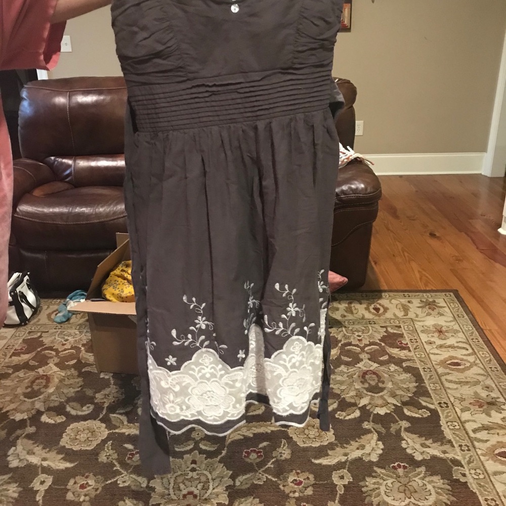 Gray dress